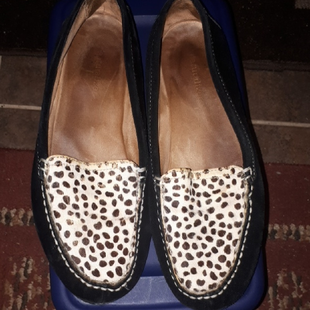 😊special 5 For $25 Chic Animal Print Loafers with Black Trim